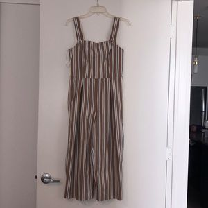 Striped jumpsuit
